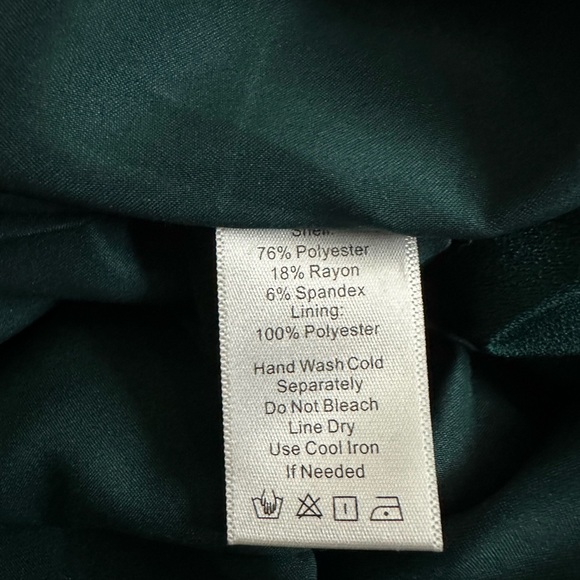 Lark & Ro Teal Dress - Picture 4 of 4